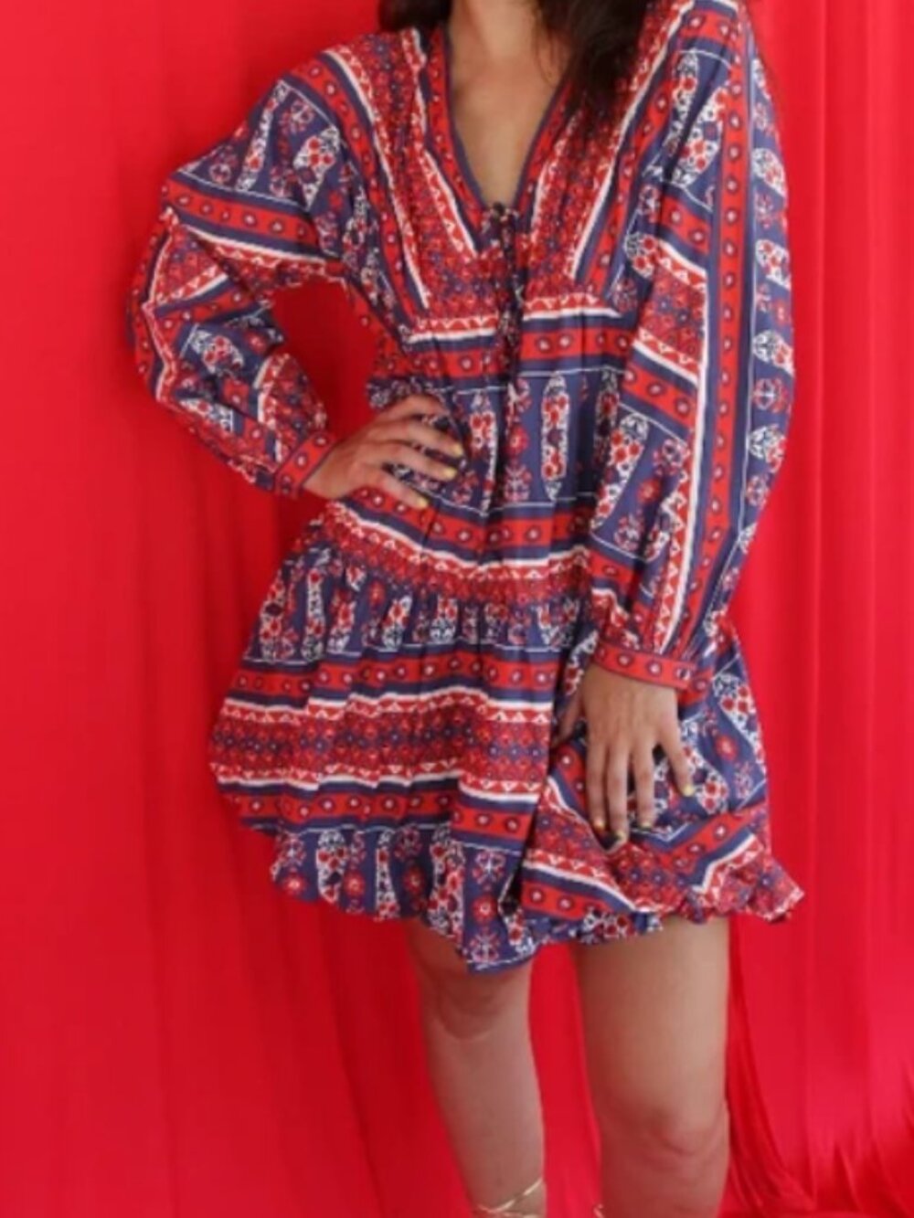 Hunter Bell Sawyer Bandana Print Mini